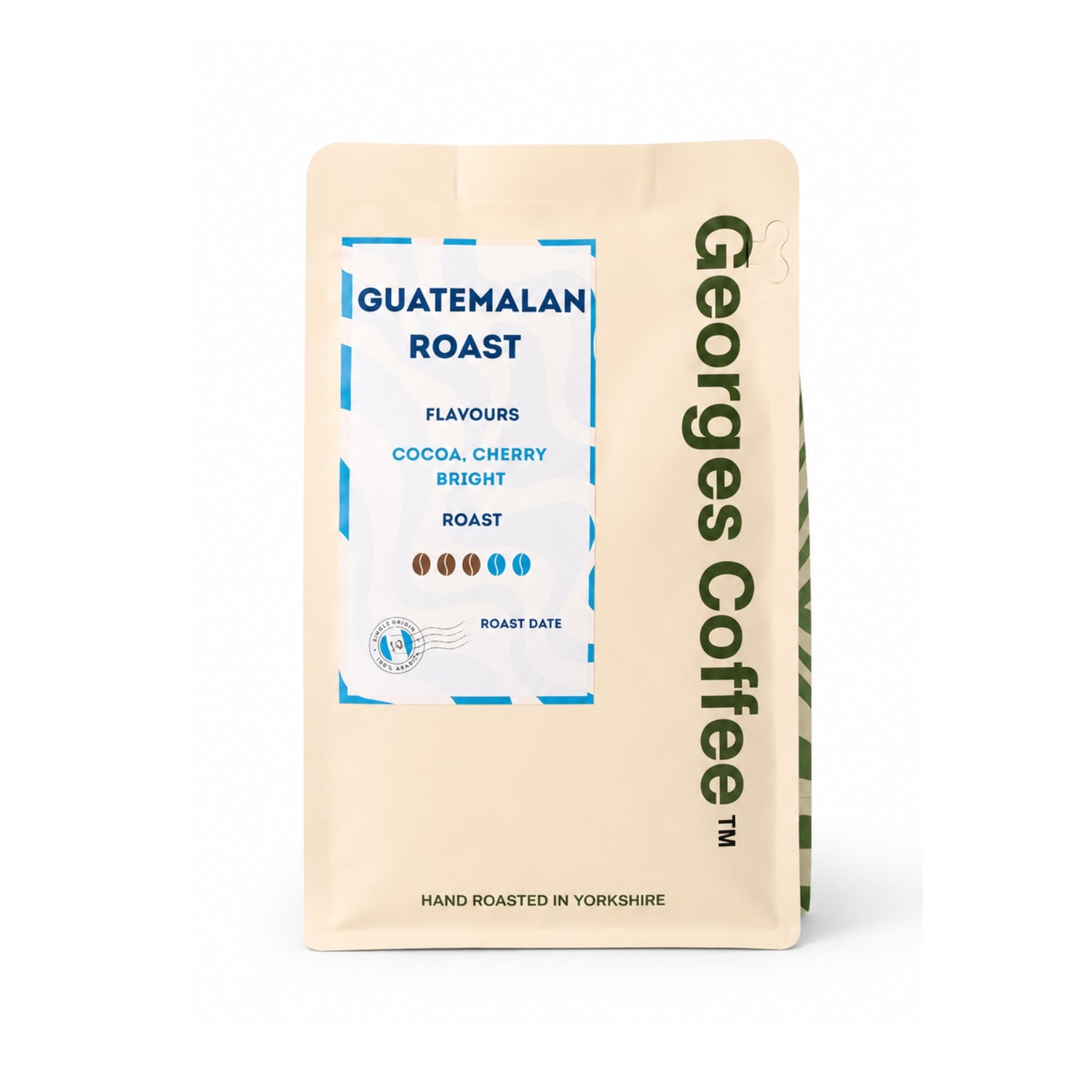 Georges Coffee - Guatemalan - Medium Roast - Hand Roasted To Order - Cocoa, Cherry, Bright