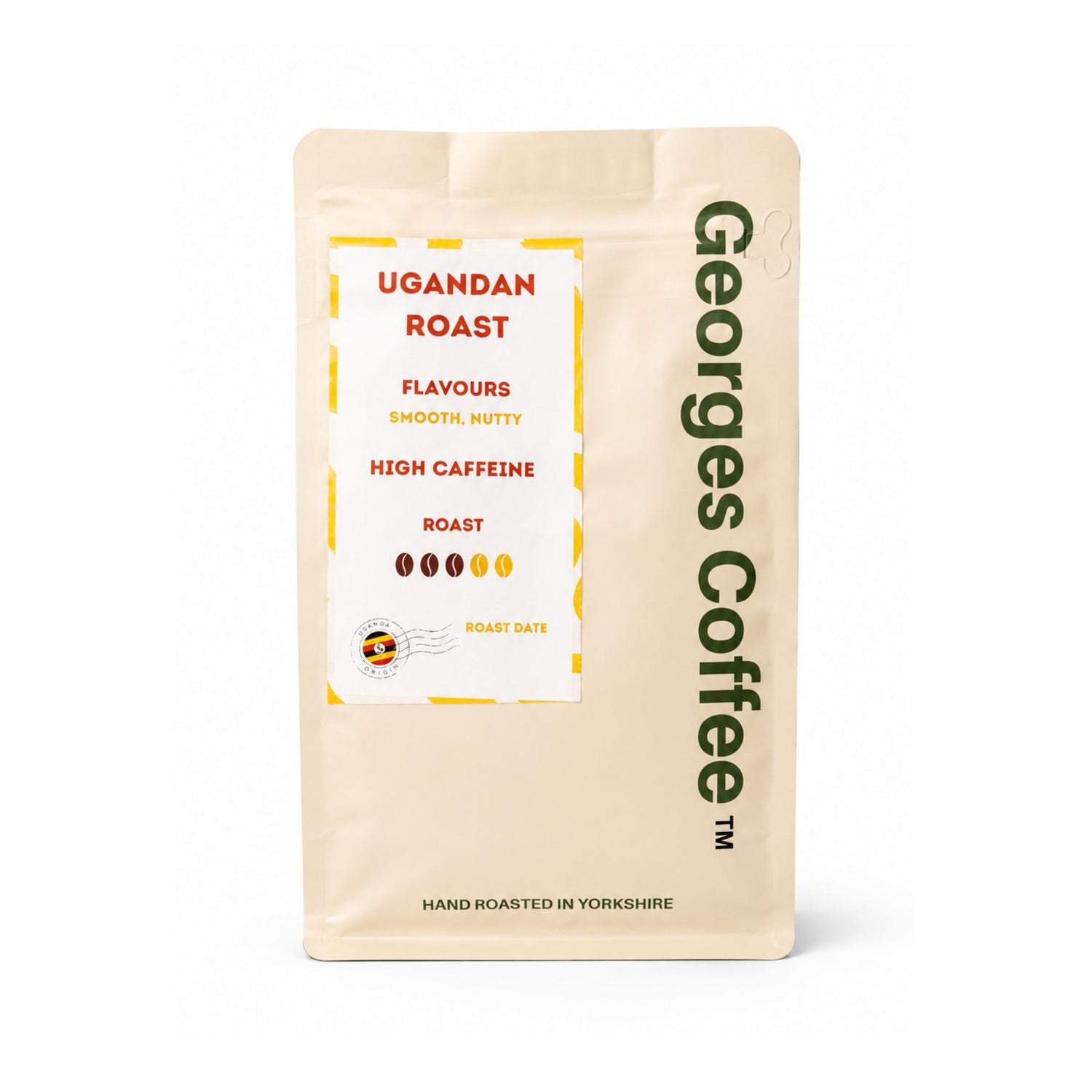 Georges Coffee - Ugandan - Medium Roast - Hand Roasted To Order - Smooth, Nutty
