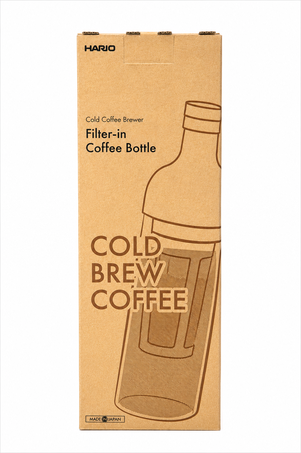 Hario Cold Brew Coffee Filter in Bottle (Mocha)